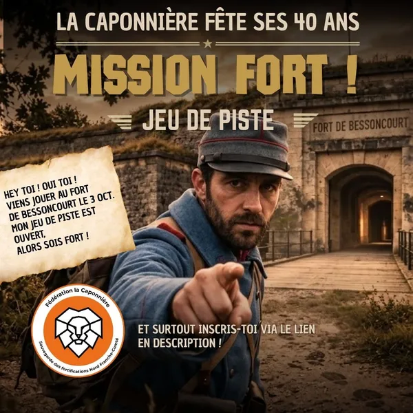 Jeu de piste au Fort de Bessoncourt