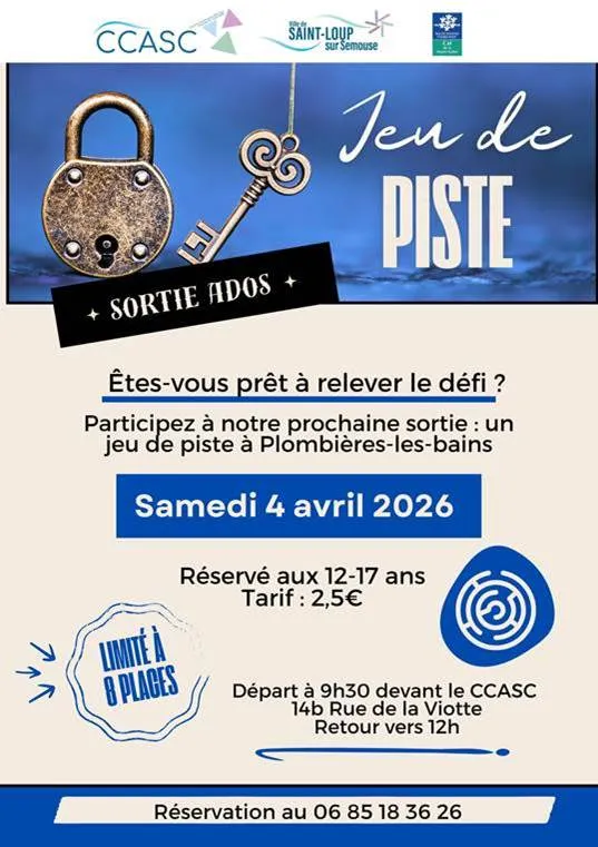 Sortie Ados : jeu de piste