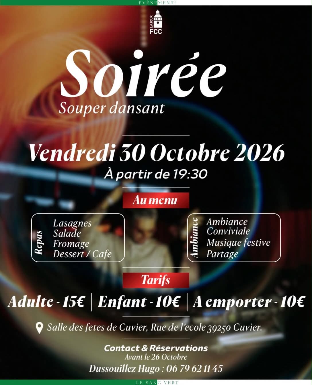 Soirée souper dansant