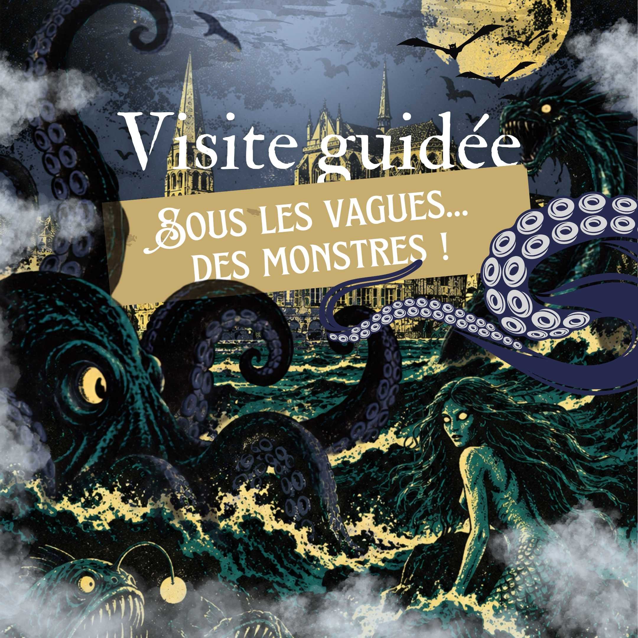 Sous les vagues… des monstres !