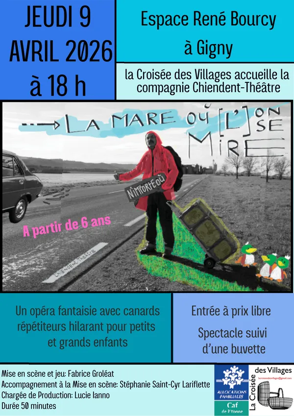 La mare où l'on se mire !