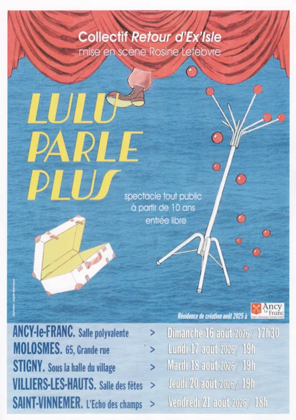 Spectacle : LULU PARLE PLUS