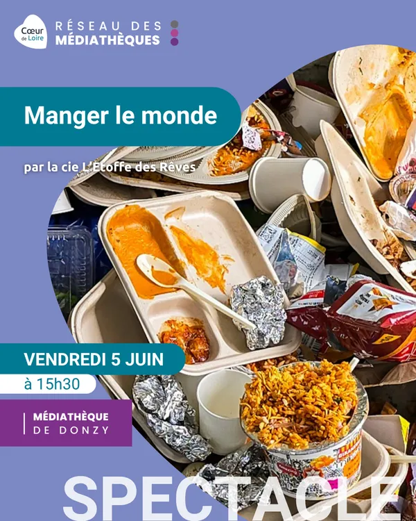 Spectacle "Manger le monde" par la Cie L’étoffe des rêves