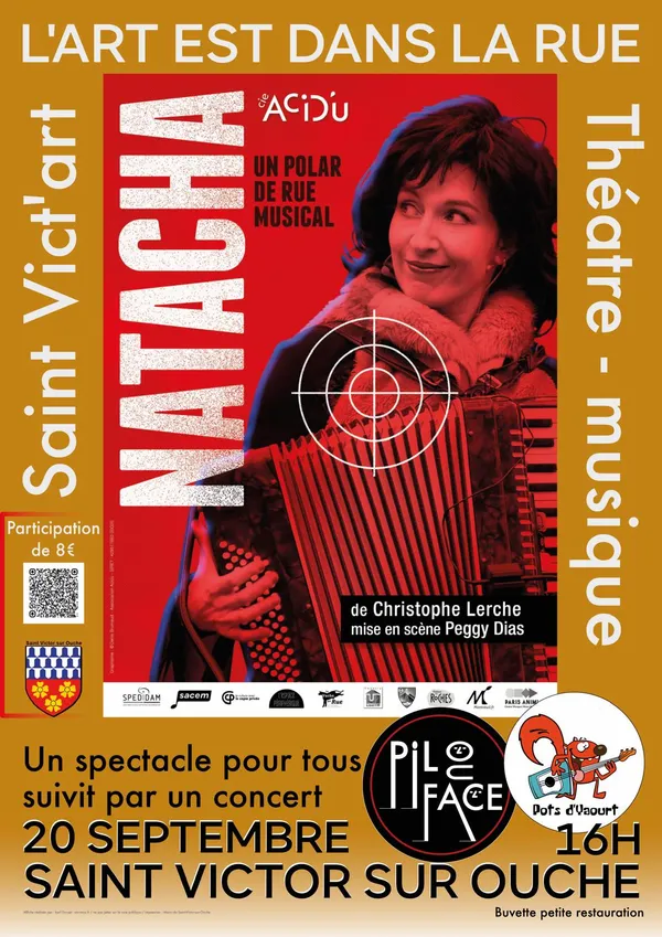 Spectacle "Natacha, un polar de rue"