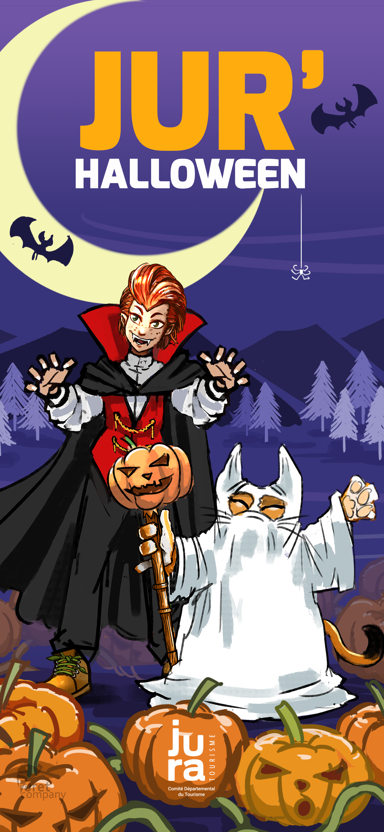 Jur'halloween à Arbois et Poligny