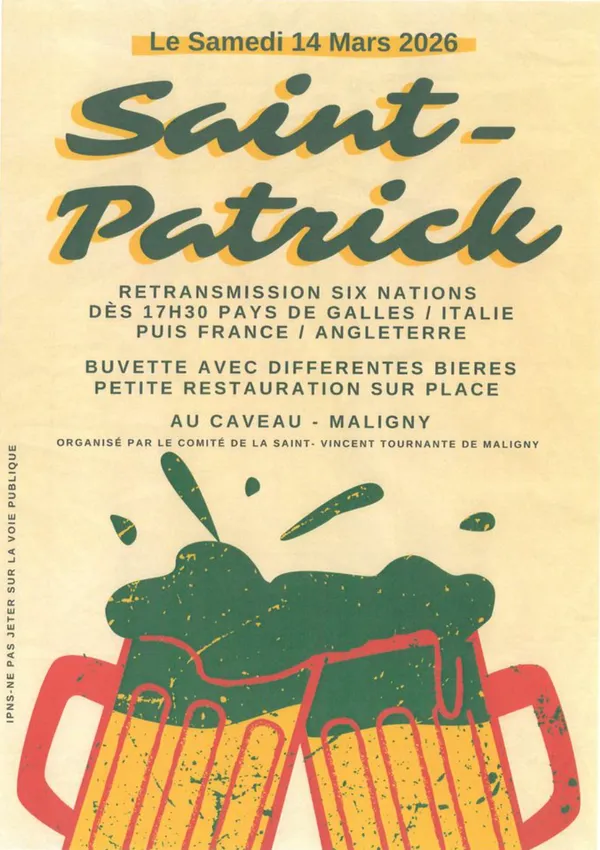 La Saint-Patrick au Caveau