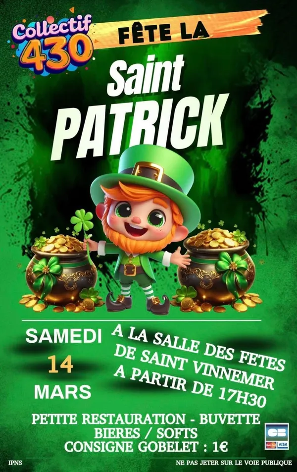 La Saint-Patrick de Saint-Vinnemer