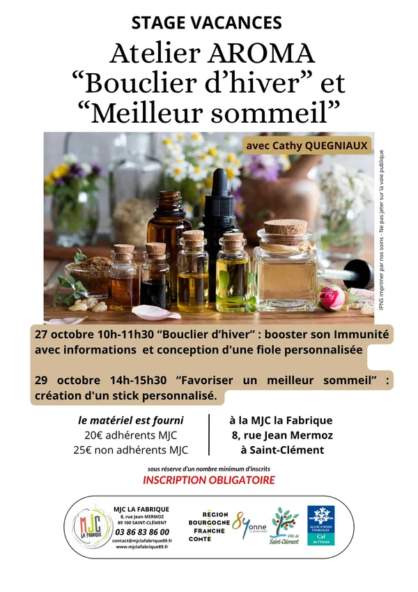 Stage Atelier Aroma