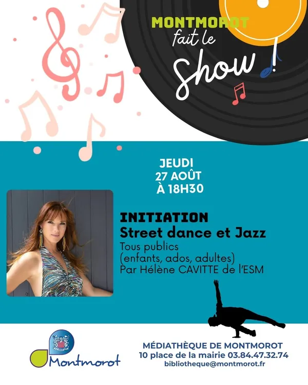 Initiation danses street dance et jazz