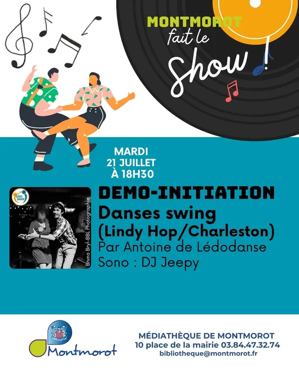 DEMO INITIATION : danses swing (Lindy, Charleston)