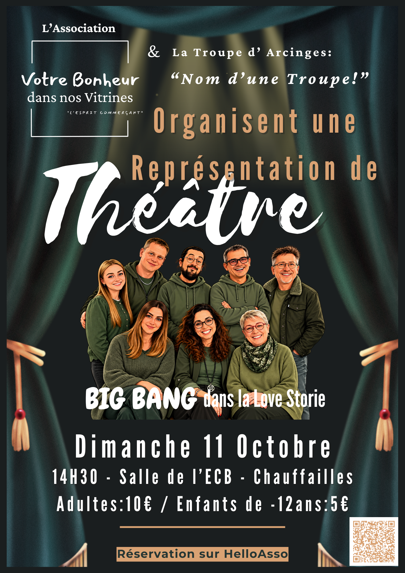 Théâtre avec "Nom d'une Troupe"
