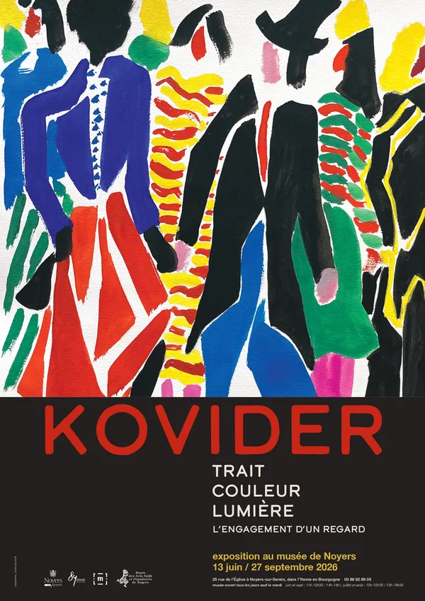 EXPOSITION TEMPORAIRE
KOVIDER
TRAIT COULEUR LUMIERE