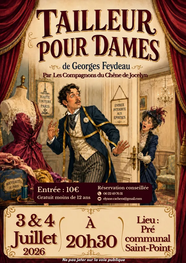 Théâtre : Tailleur pour dames