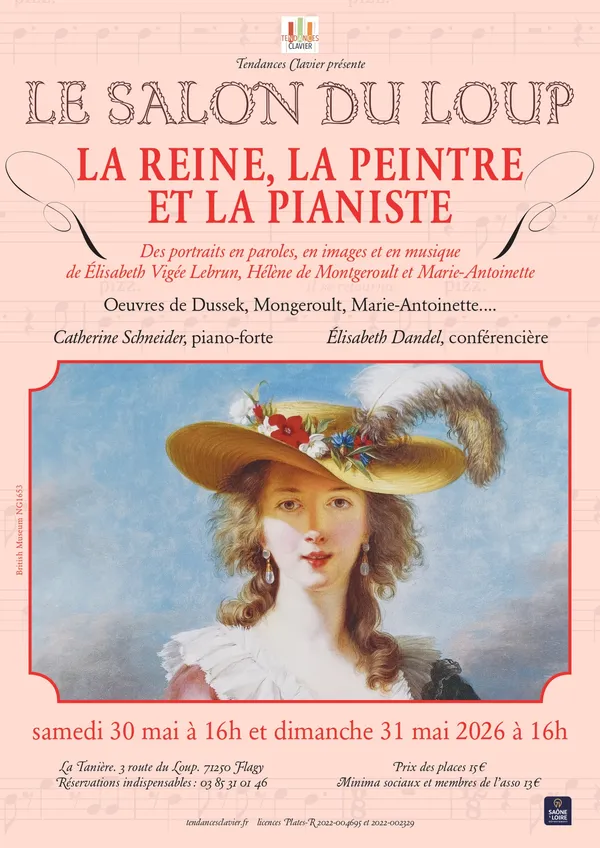 La Reine, La Peintre et la Pianiste