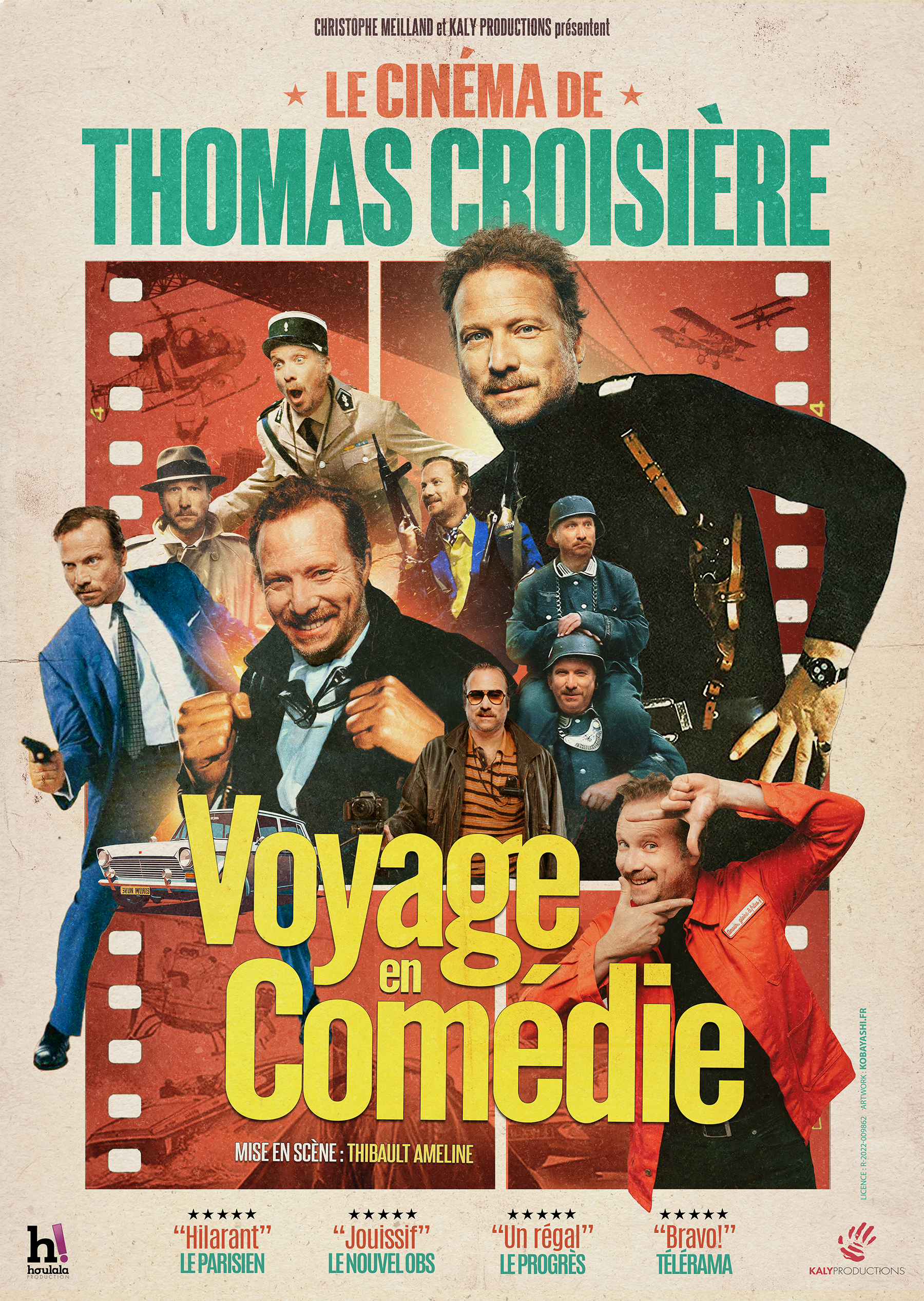 THOMAS CROISIÈRE - Voyage en comédie