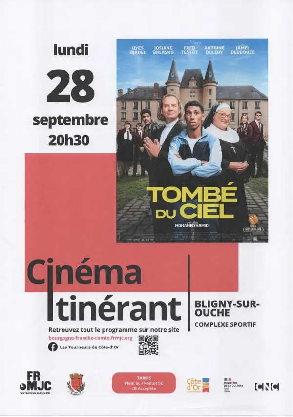 Cinéma "Tombé du ciel" - Bligny-sur-Ouche