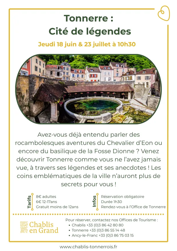 Tonnerre Cité de Légendes