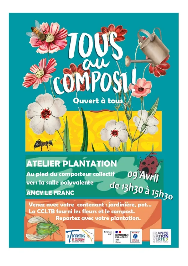 Atelier plantation Tous au Compost