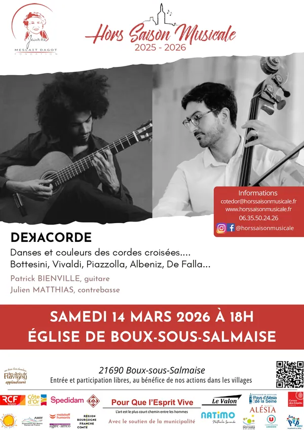 Concert DEKACORDE - Hors saison musicale