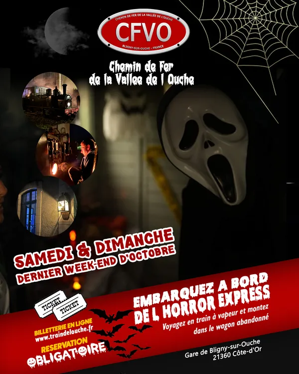 Train d'Halloween- Bligny sur Ouche