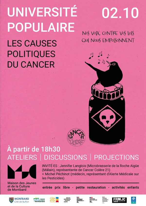 Université populaire : les causes politiques du cancer