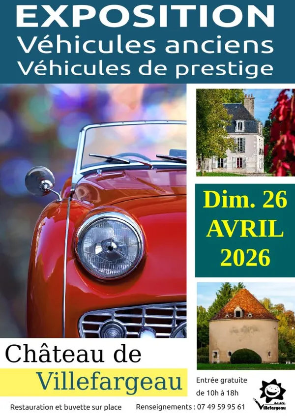 Exposition de véhicules anciens et de prestige