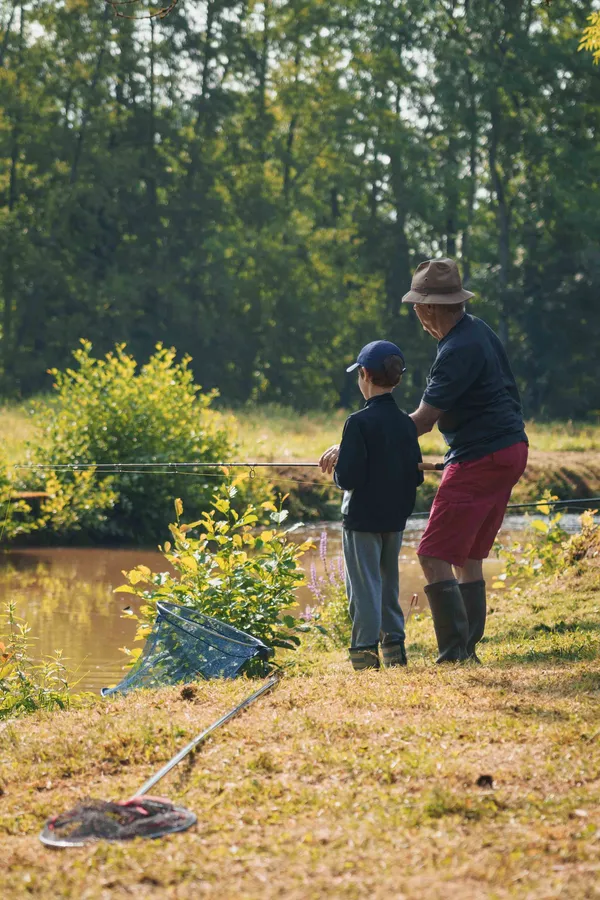 Pêche à la truite à Saint-Marcel
