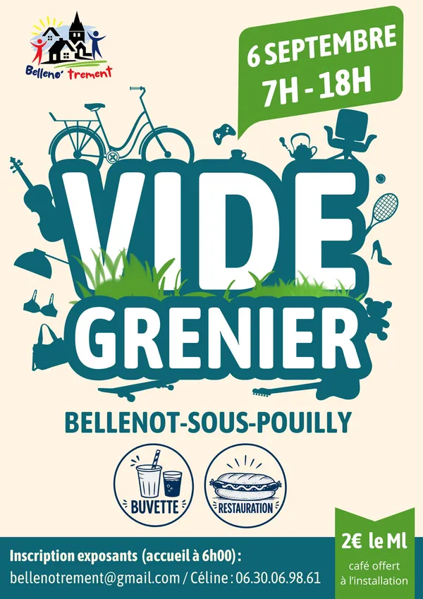 Vide-grenier - Bellenot Sous Pouilly