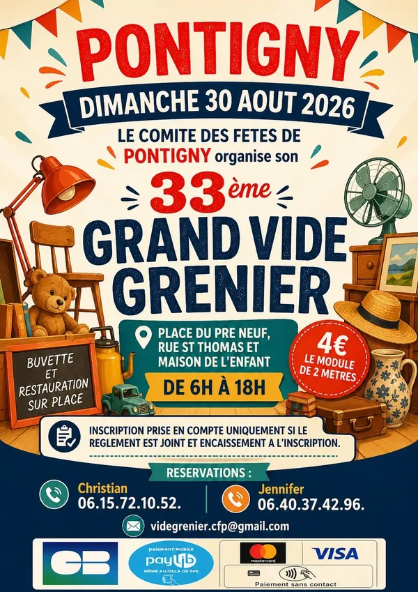 33ème éditon du Grand Vide-grenier