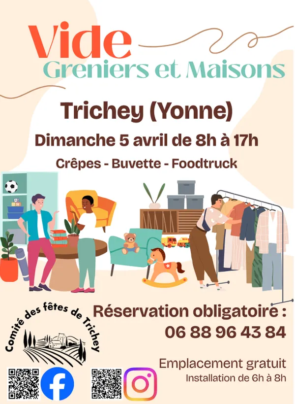 Vide greniers et maisons