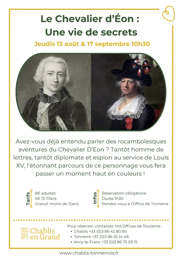 Le Chevalier D'Eon : Une  vie de secrets