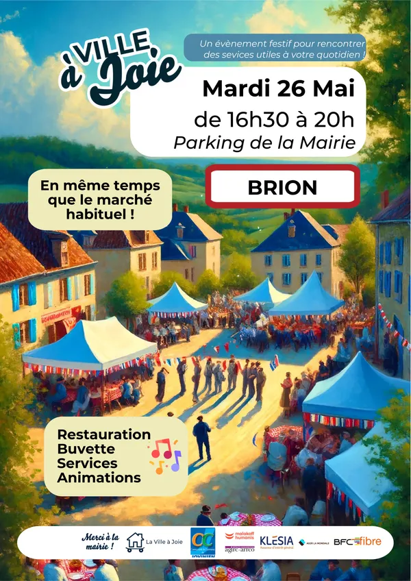 Ville à Joie à Brion