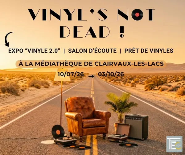 Un salon d'écoute et de vinyles