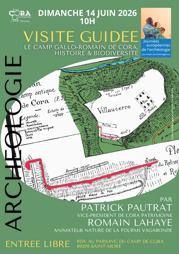 Visite Guidée : le camp gallo-romain de Cora, histoire et biodiversité