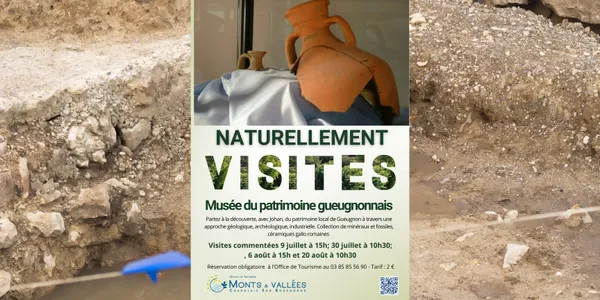 Naturellement visites : Visites commentées du Musée du Patrimoine Gueugnonnais