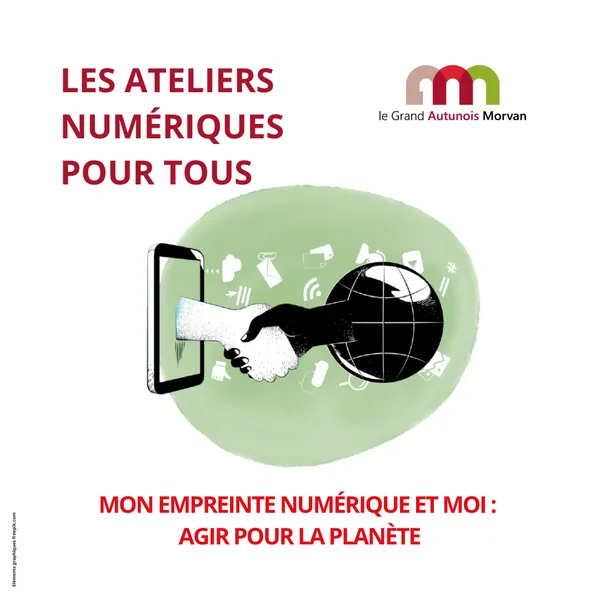 Atelier numérique - Mon empreinte numérique et moi : agir pour la planète