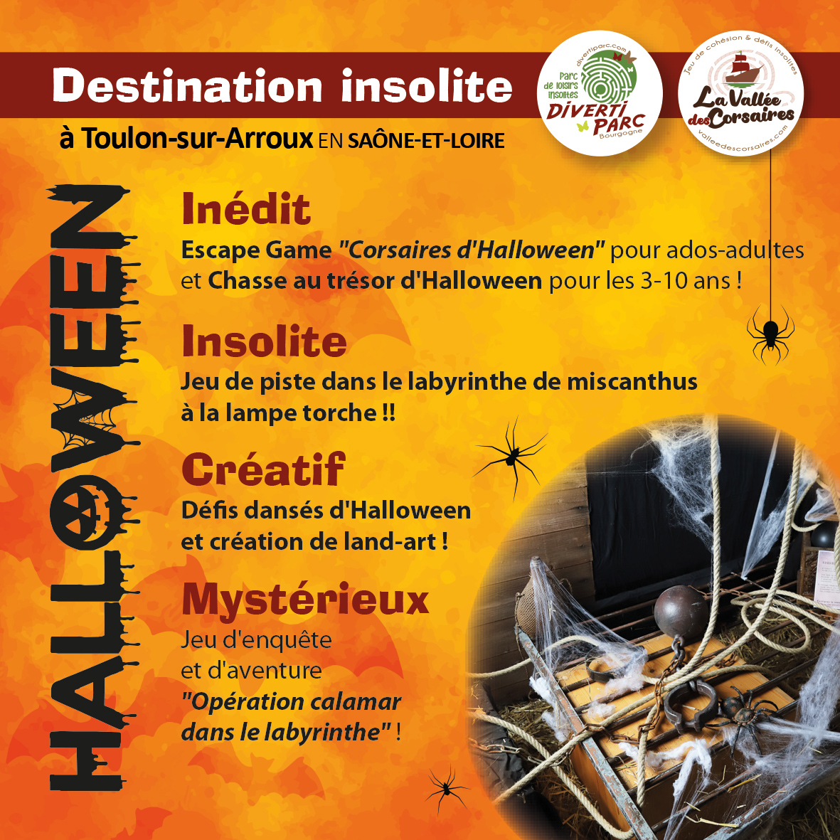 15 jours de folie à Diverti'Parc pour Halloween !