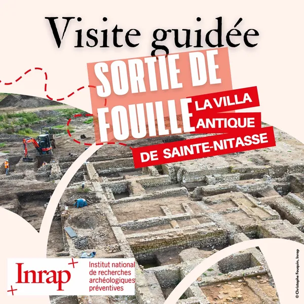 Visites guidées de l'exposition "Sortie de fouille, la villa antique de Sainte-Nitasse"