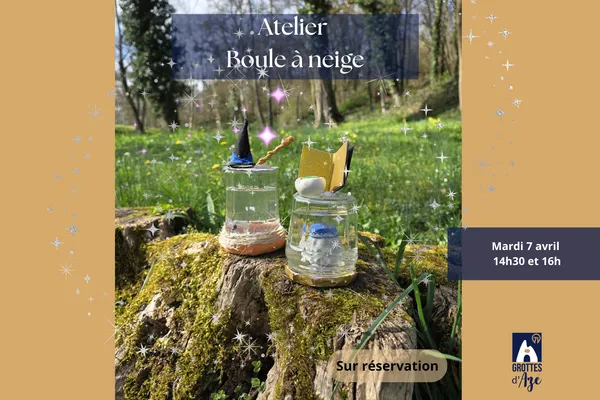 Atelier magie et sorcellerie : boule à neige