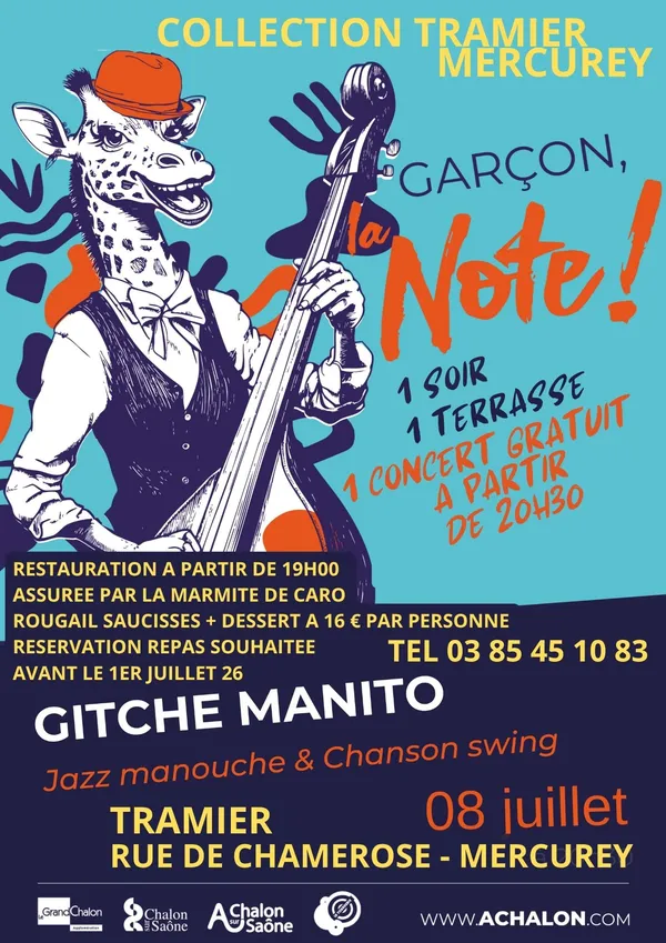 Garçon la note ! Gitche Manito
