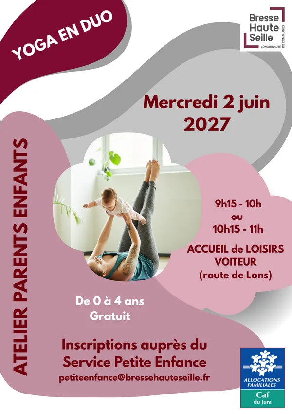 Atelier parent/enfant - YOGA EN DUO