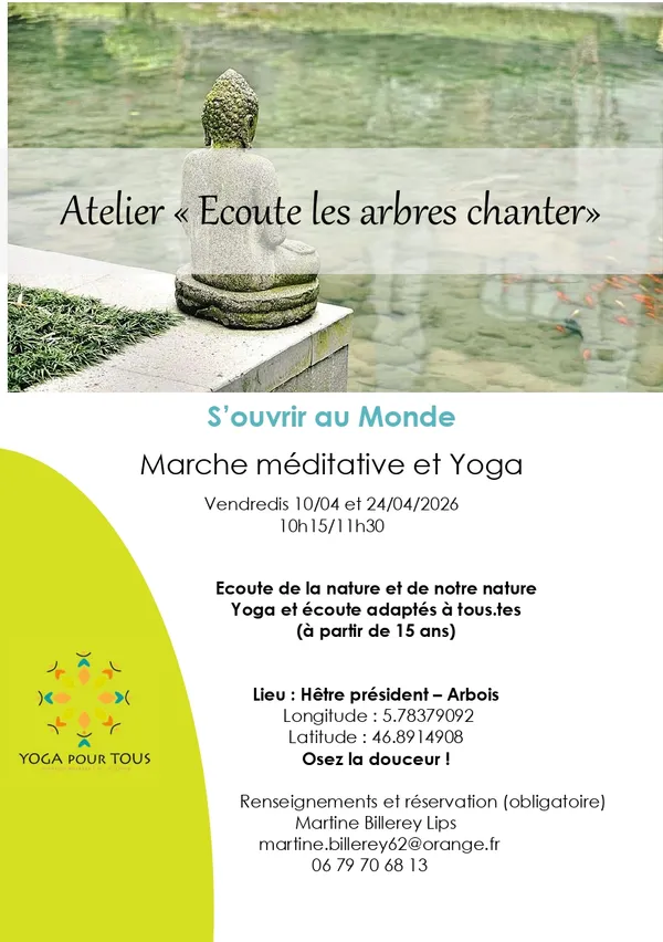 Ecoute les arbres chanter