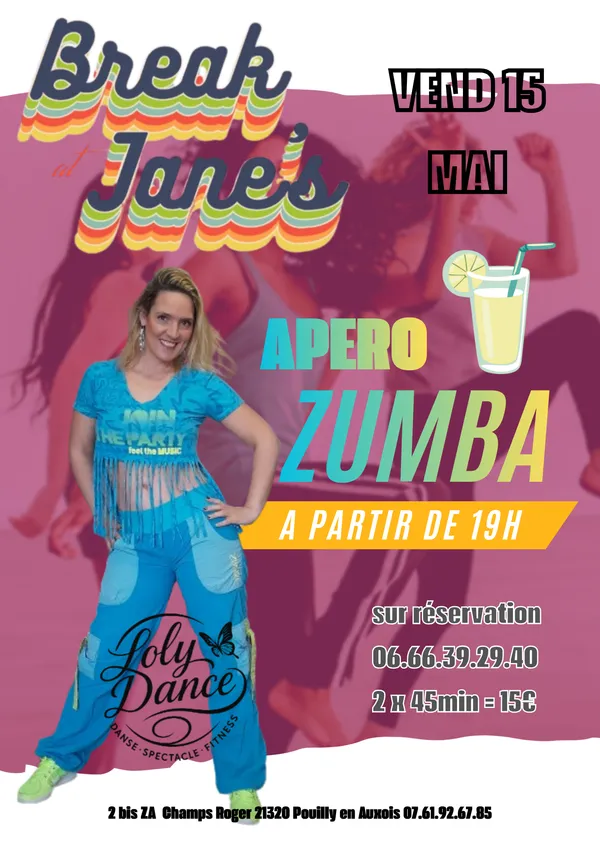 ANNULÉ- Zumba'péro - Pouilly en Auxois