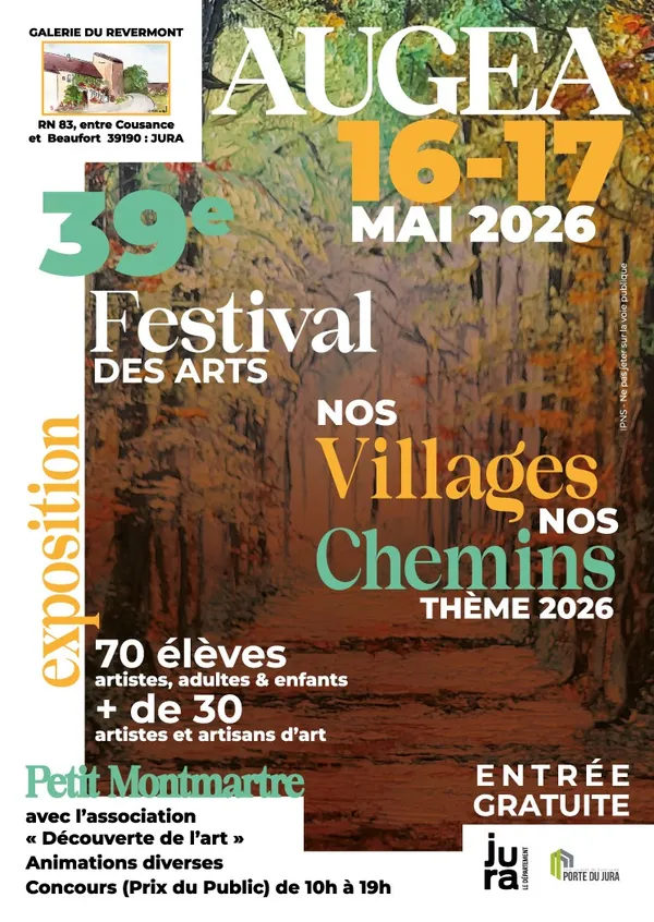 38e Festival des Arts sur le thème : "Nos villages, nos chemins"