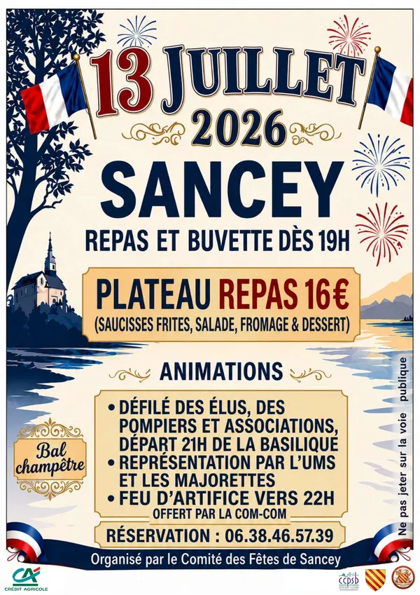 13 JUILLET
