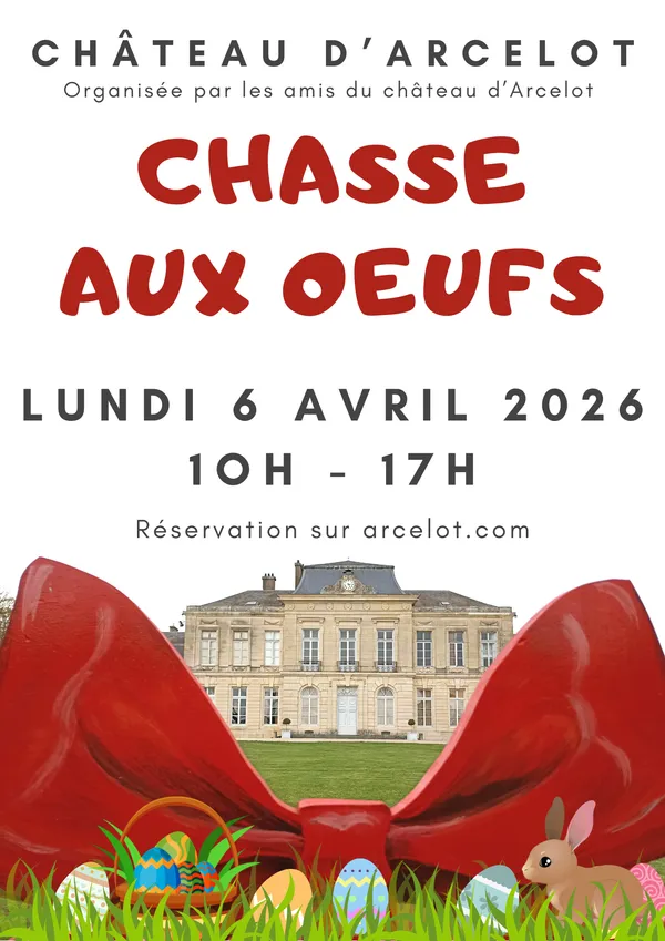 Chasse aux oeufs - château d'Arcelot