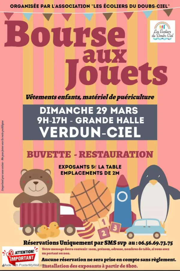 Bourse aux jouets et à la puériculture