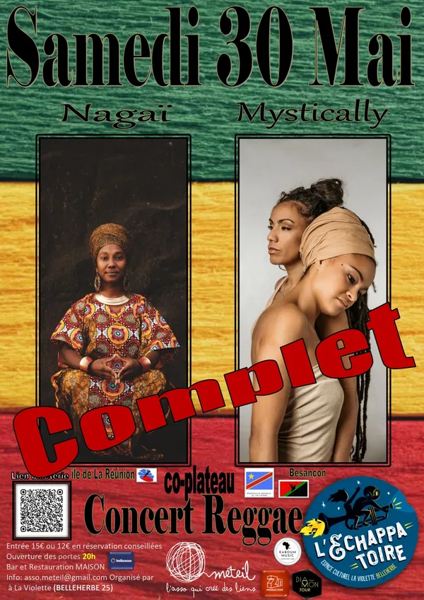 Concert Nagaï et Mystically par Méteil