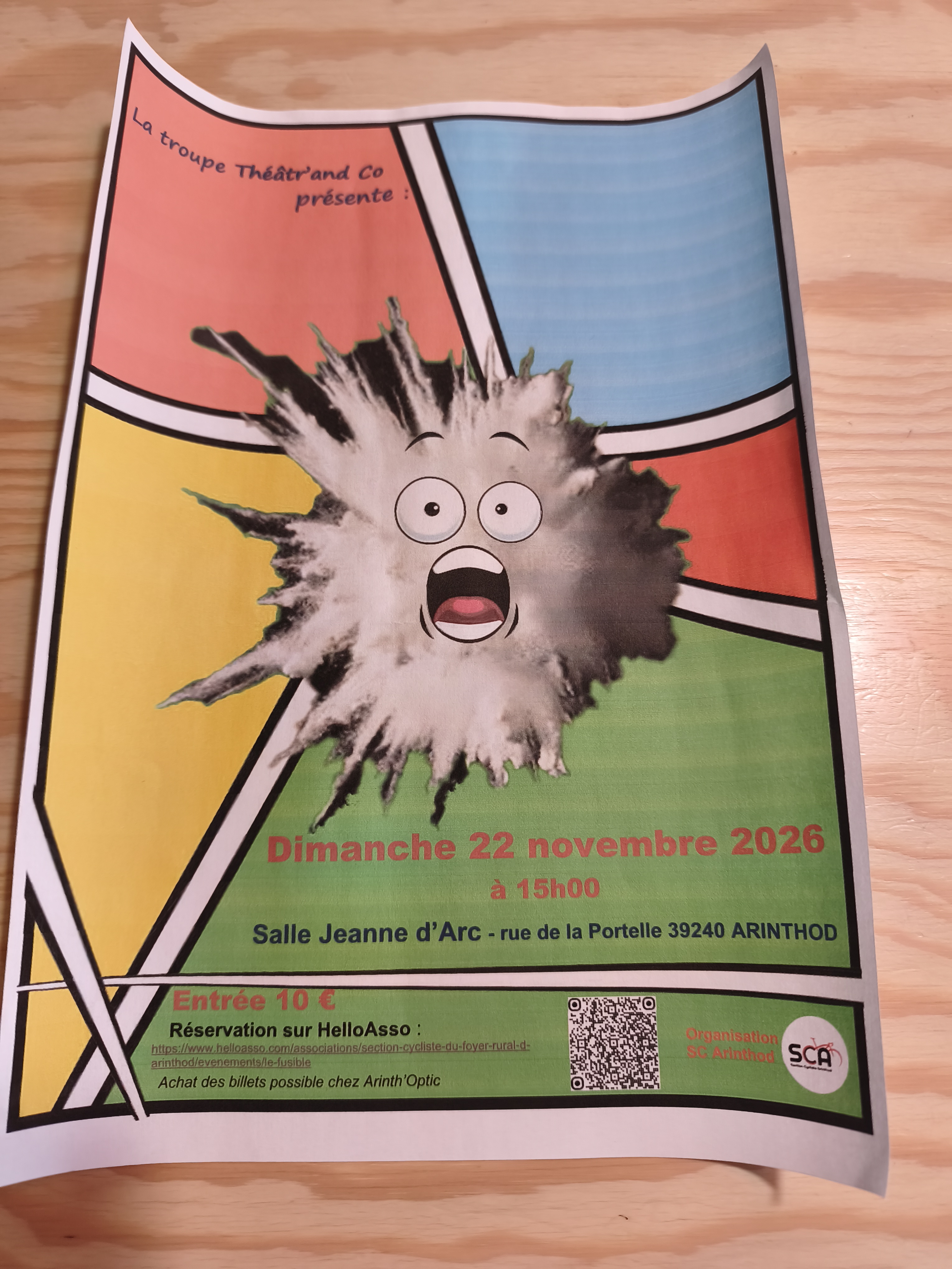 Pièce de Théâtre 'Le Fusible'