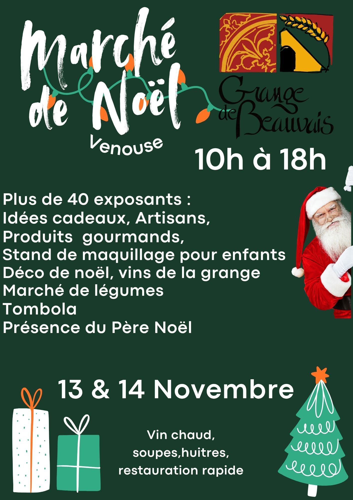 Marché de Noël de la Grange de Beauvais